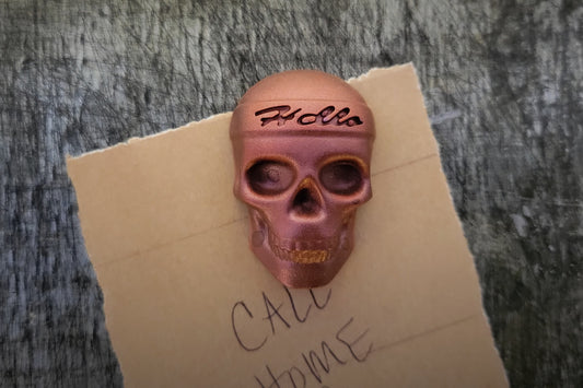 Skull Magnet in Copper