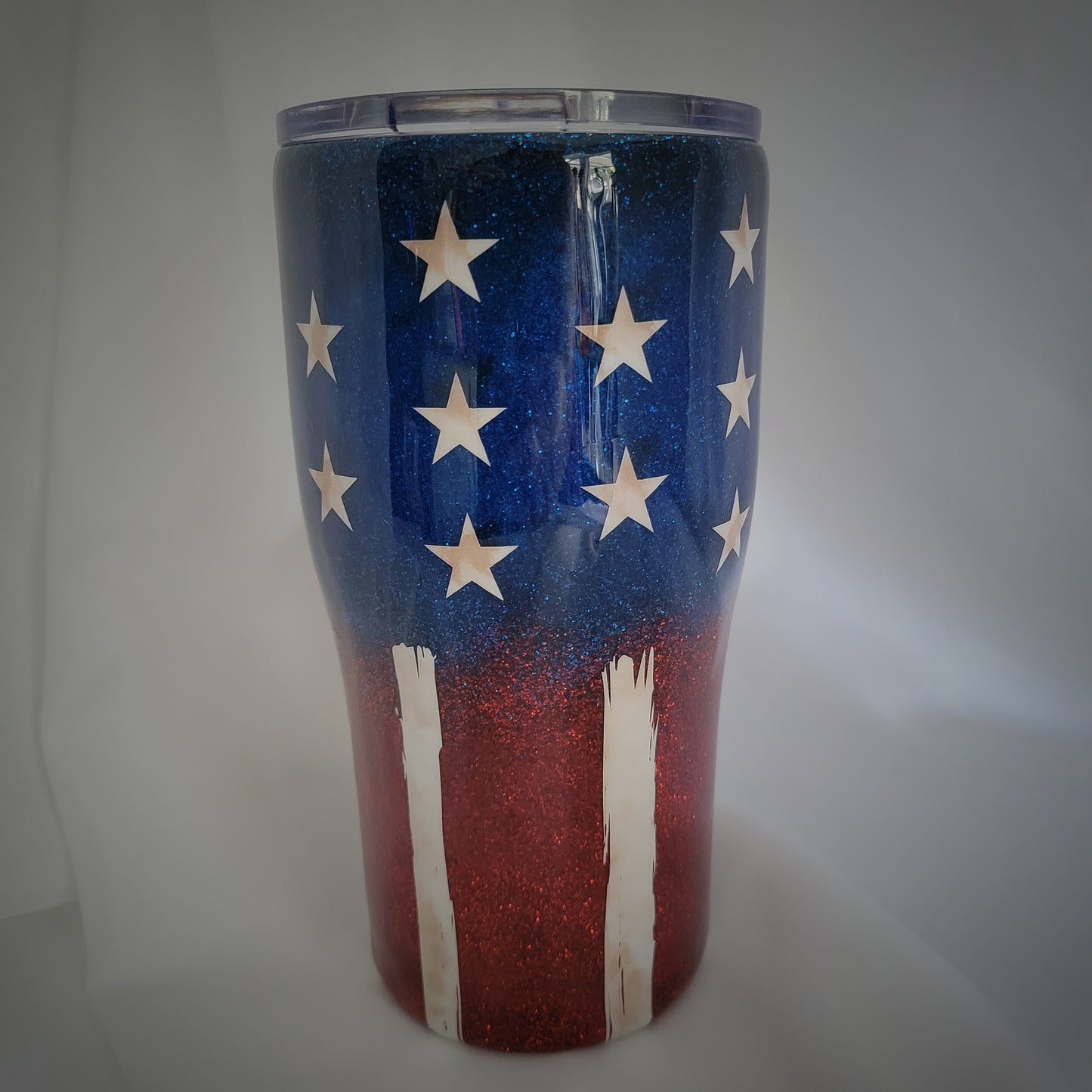 20 oz. Stars and Stripes Custom Stainless Steel Tumbler