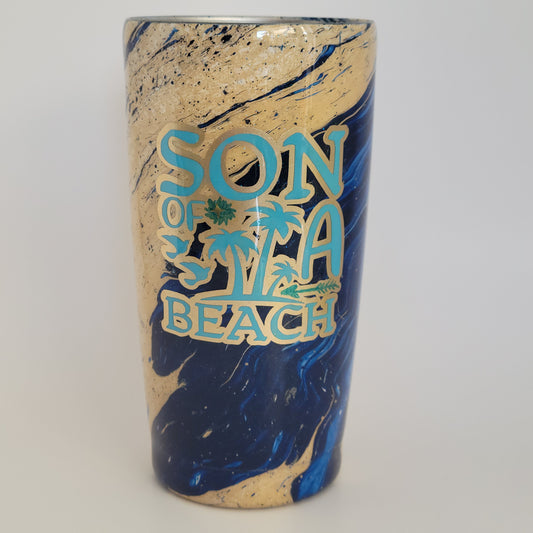 20 oz. Son of a Beach Customizable Stainless Steel Tumbler