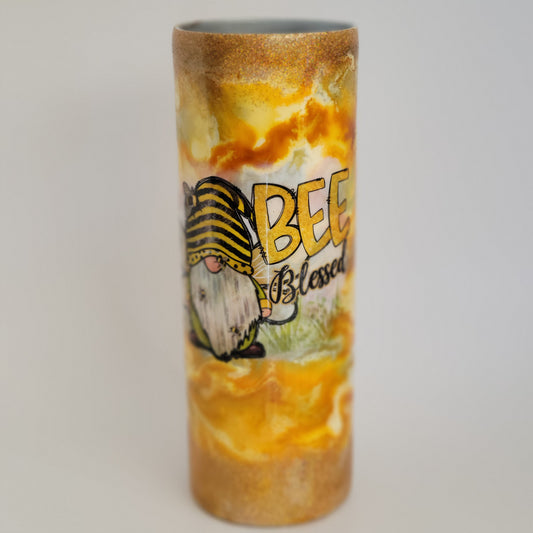 20 oz. Bee Blessed Customizable Stainless Steel Tumbler