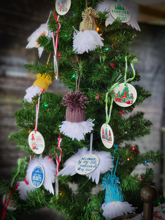 Handmade Gnome Ornaments