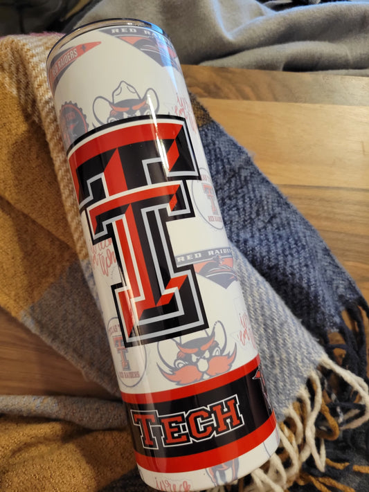 30 oz. Texas Tech Stainless Steel Tumbler