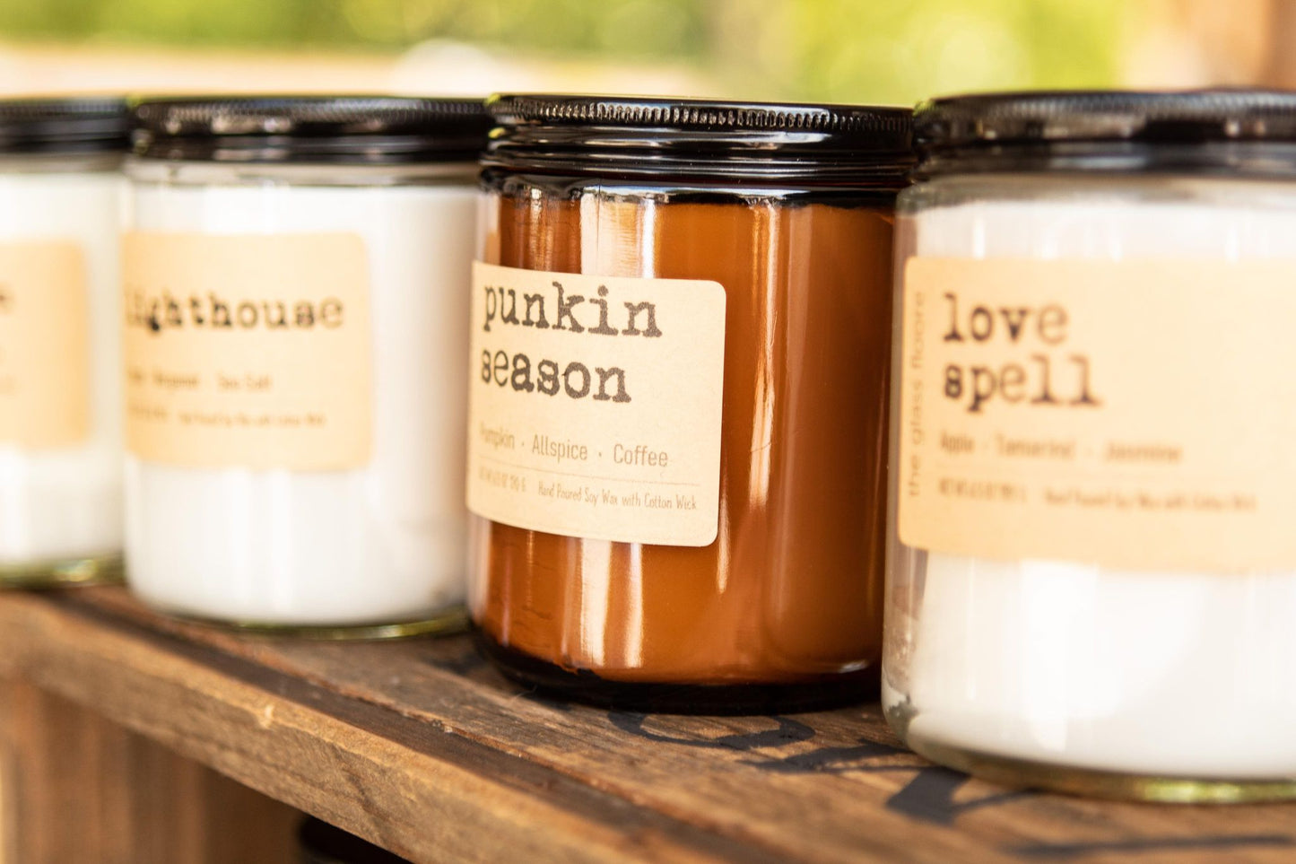 Hand-Poured Soy Wax Jar Candles