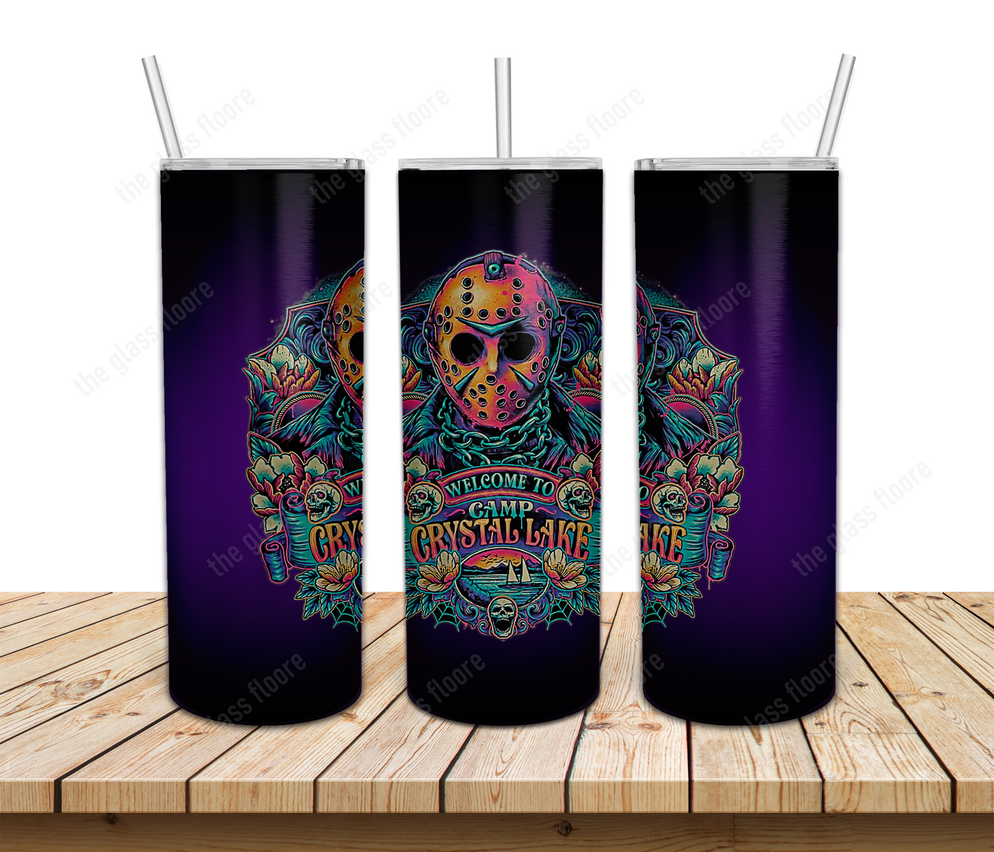 20 oz. Camp Crystal Lake Customizable Tumbler