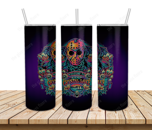 20 oz. Camp Crystal Lake Customizable Tumbler