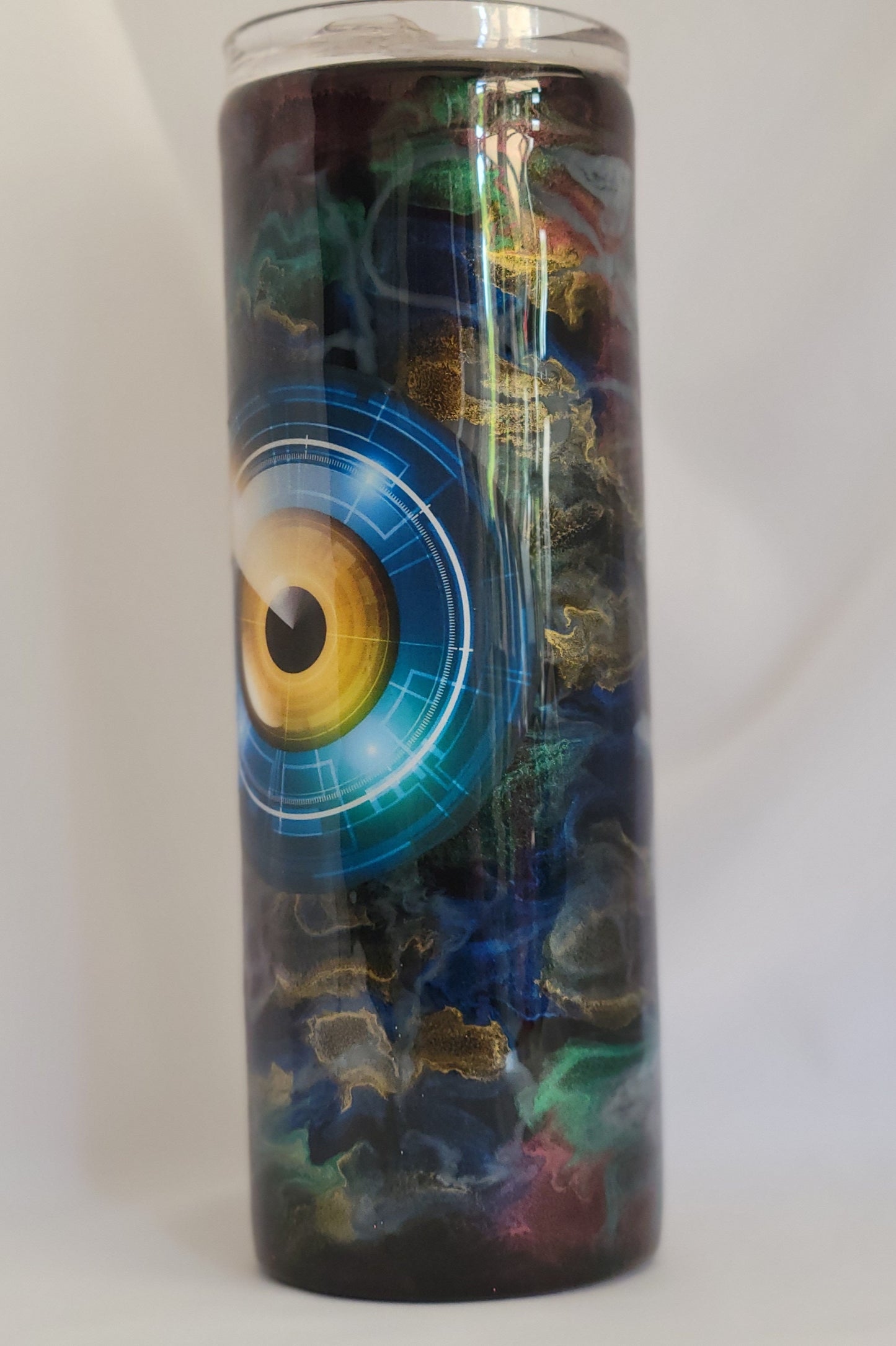 20 oz. Mechanical Eye Customizable Stainless Steel Tumbler