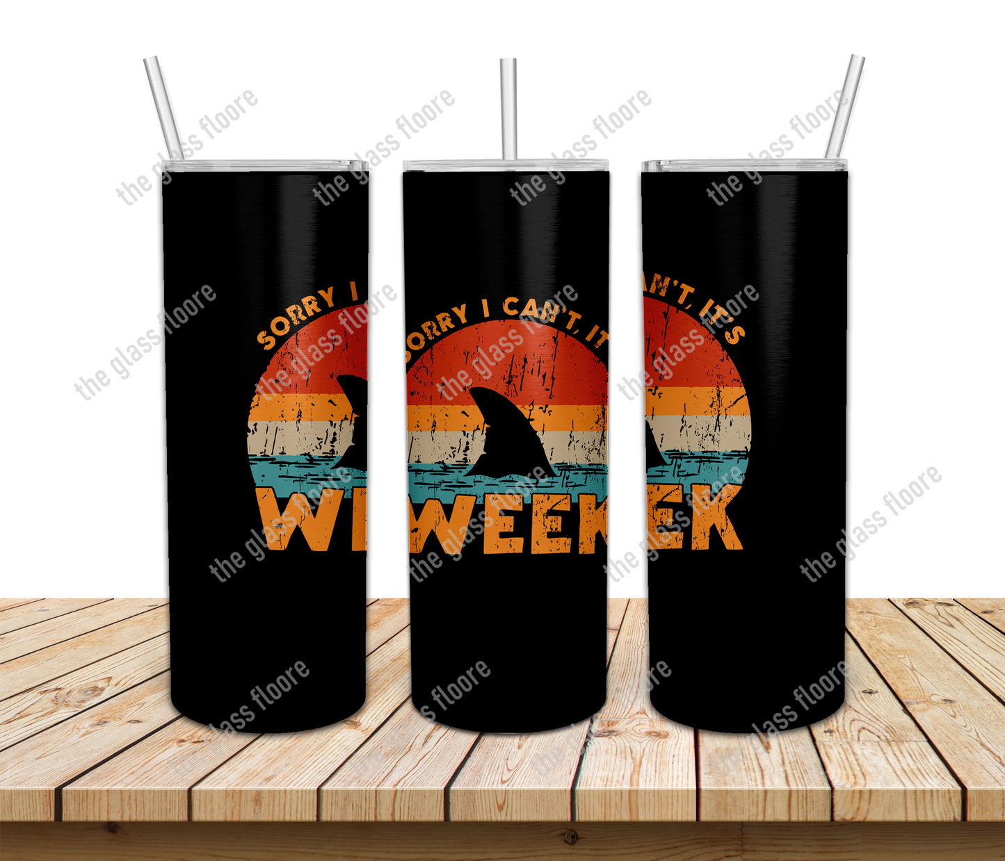 20 oz. Shark Week Customizable Stainless Steel Tumbler